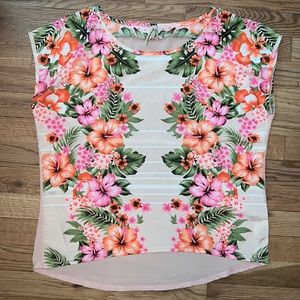 Love Marks Tropical Blouse Size M